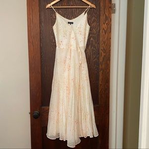 1. STATE Pleated Wrap Dress